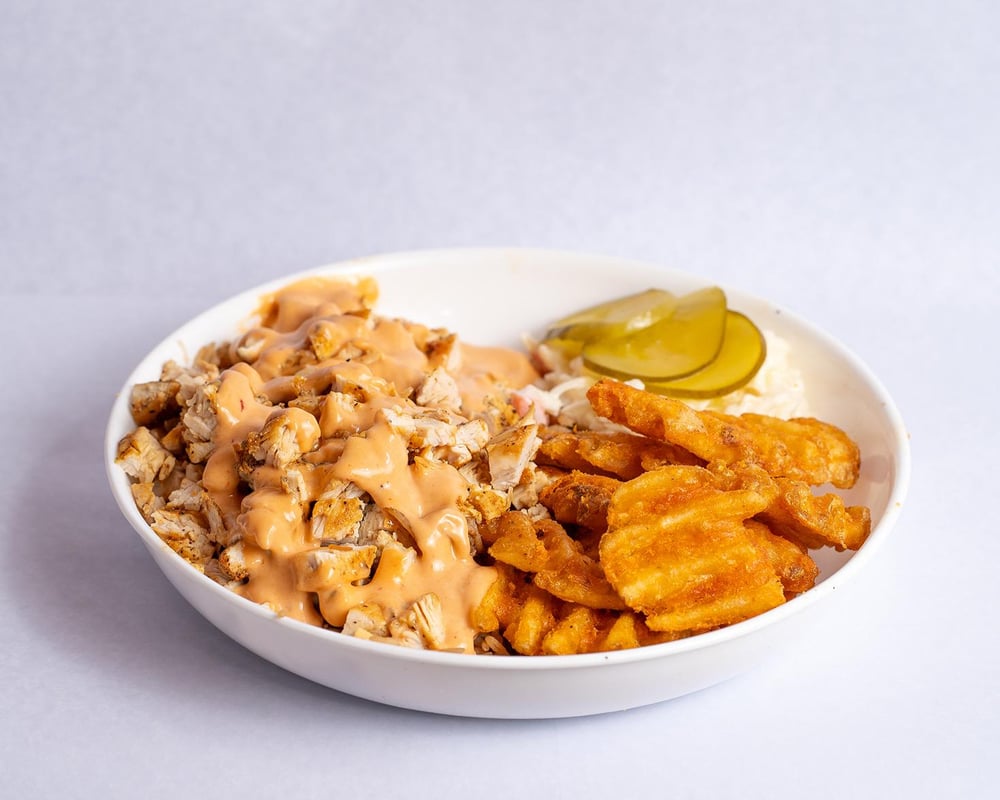 YoYo Grilled Chicken Over Rice Bowl