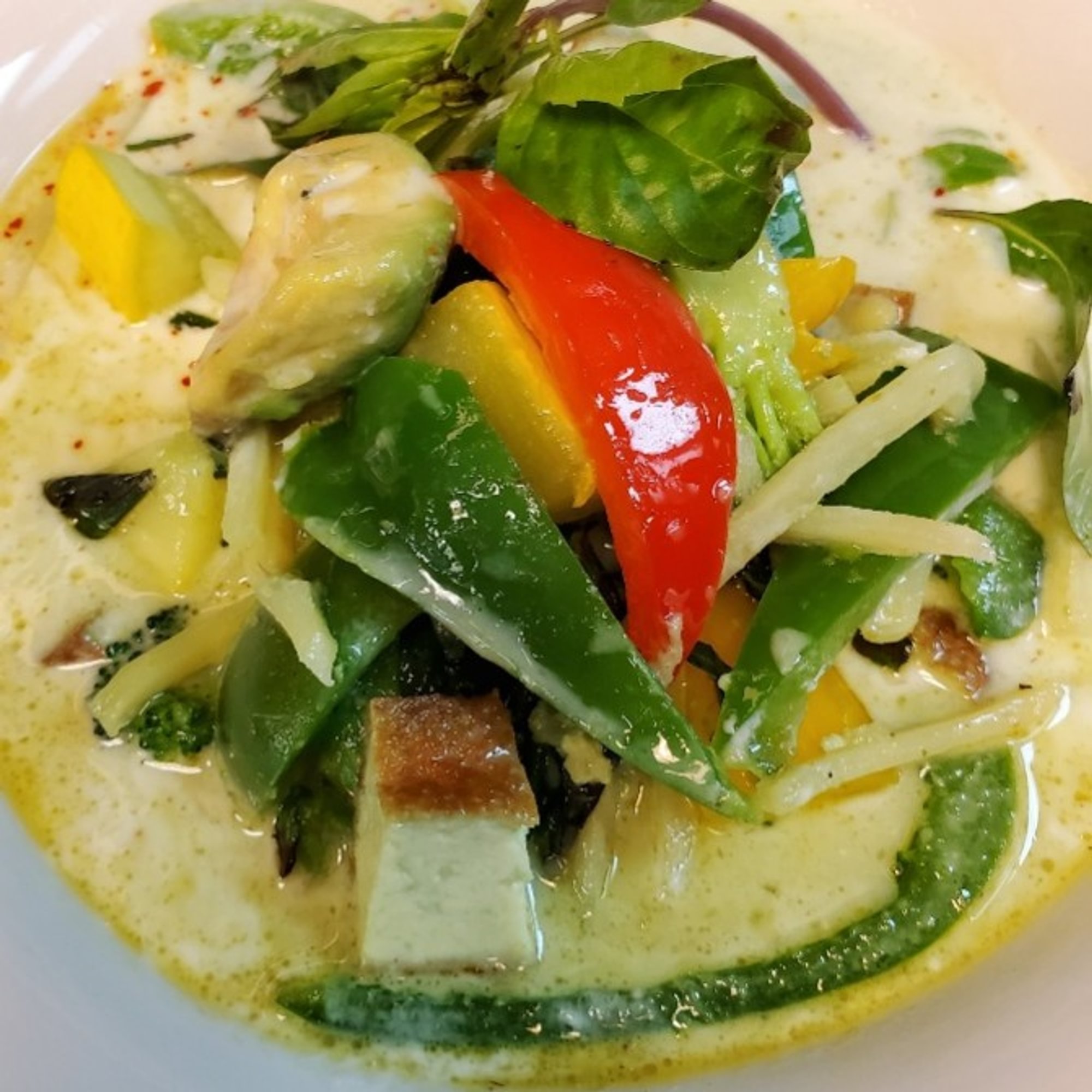 GREEN CURRY HALF PAN