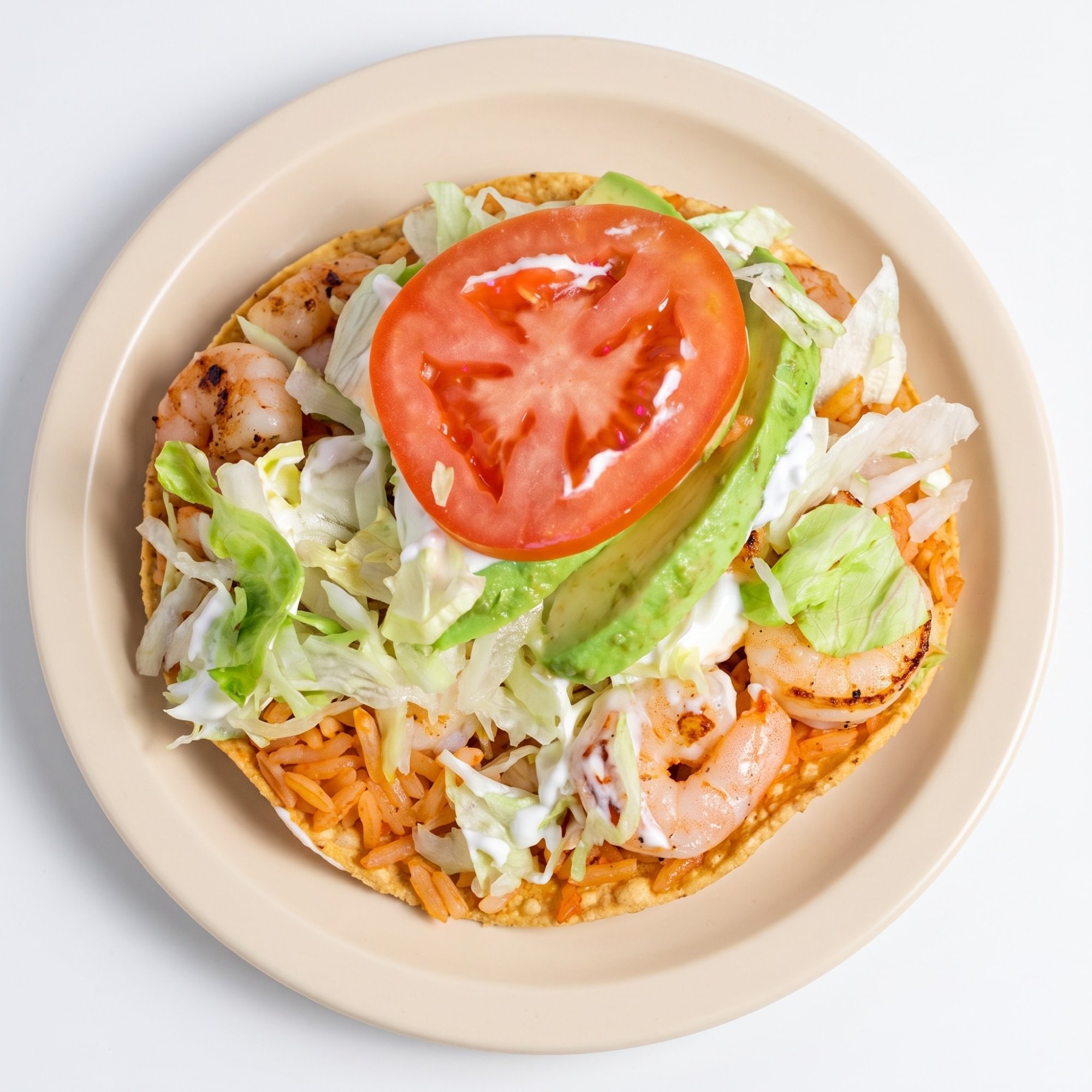 Tostadas de Camarones
