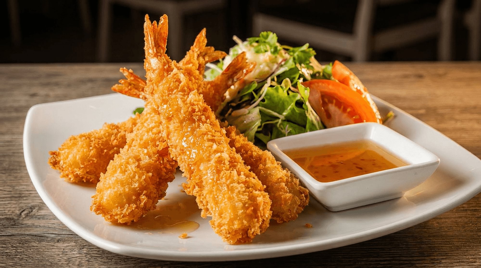 Golden Fried Shrimp (6)