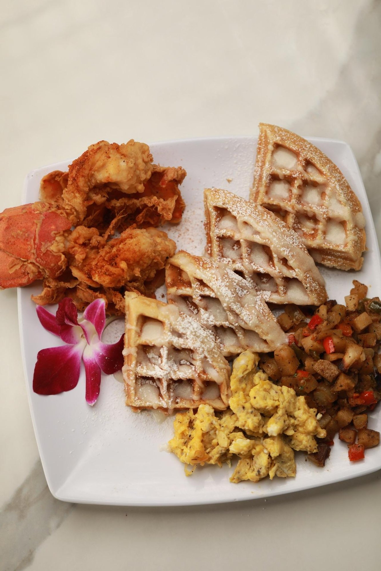 Fried Lobster & Waffle