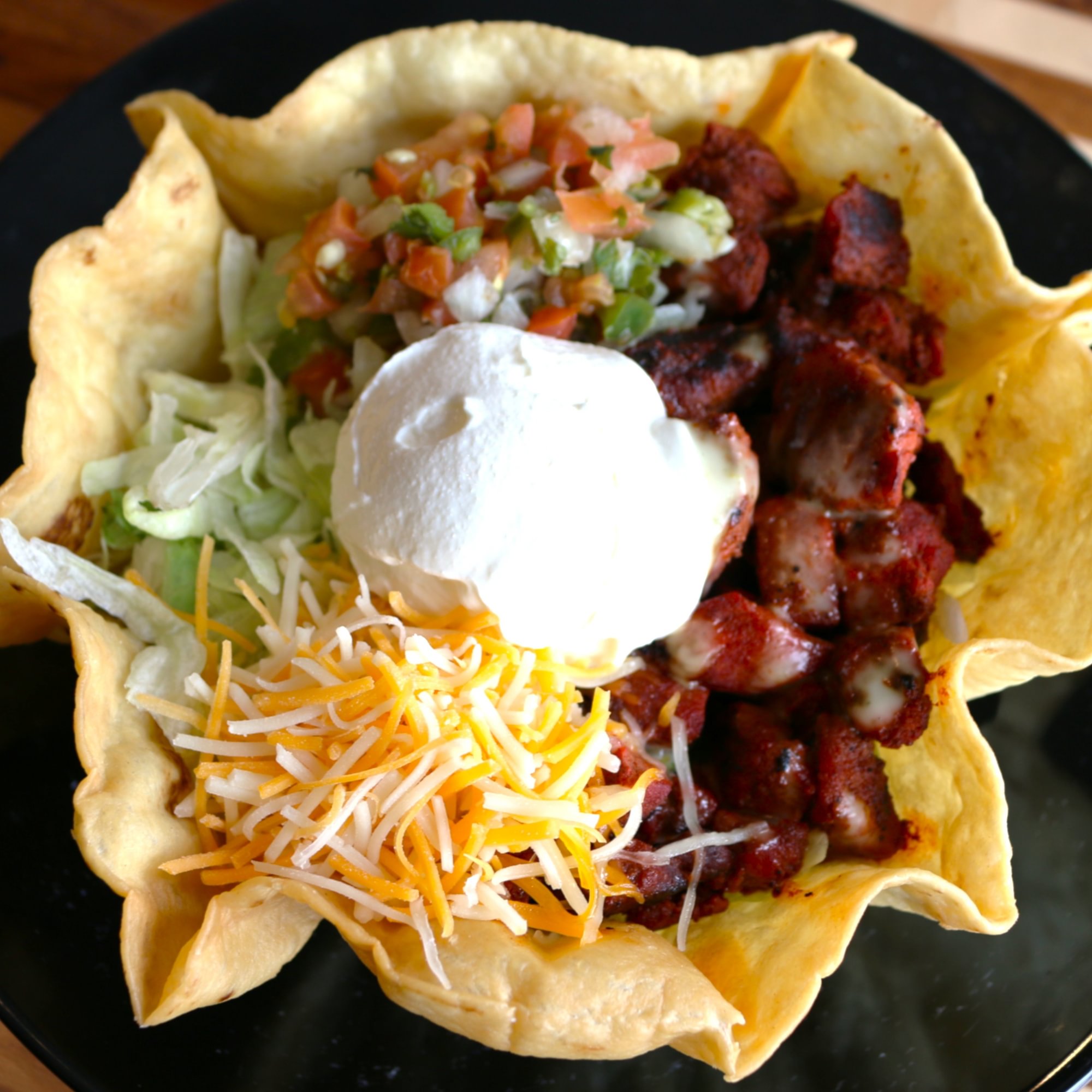 Al Pastor Taco Salad