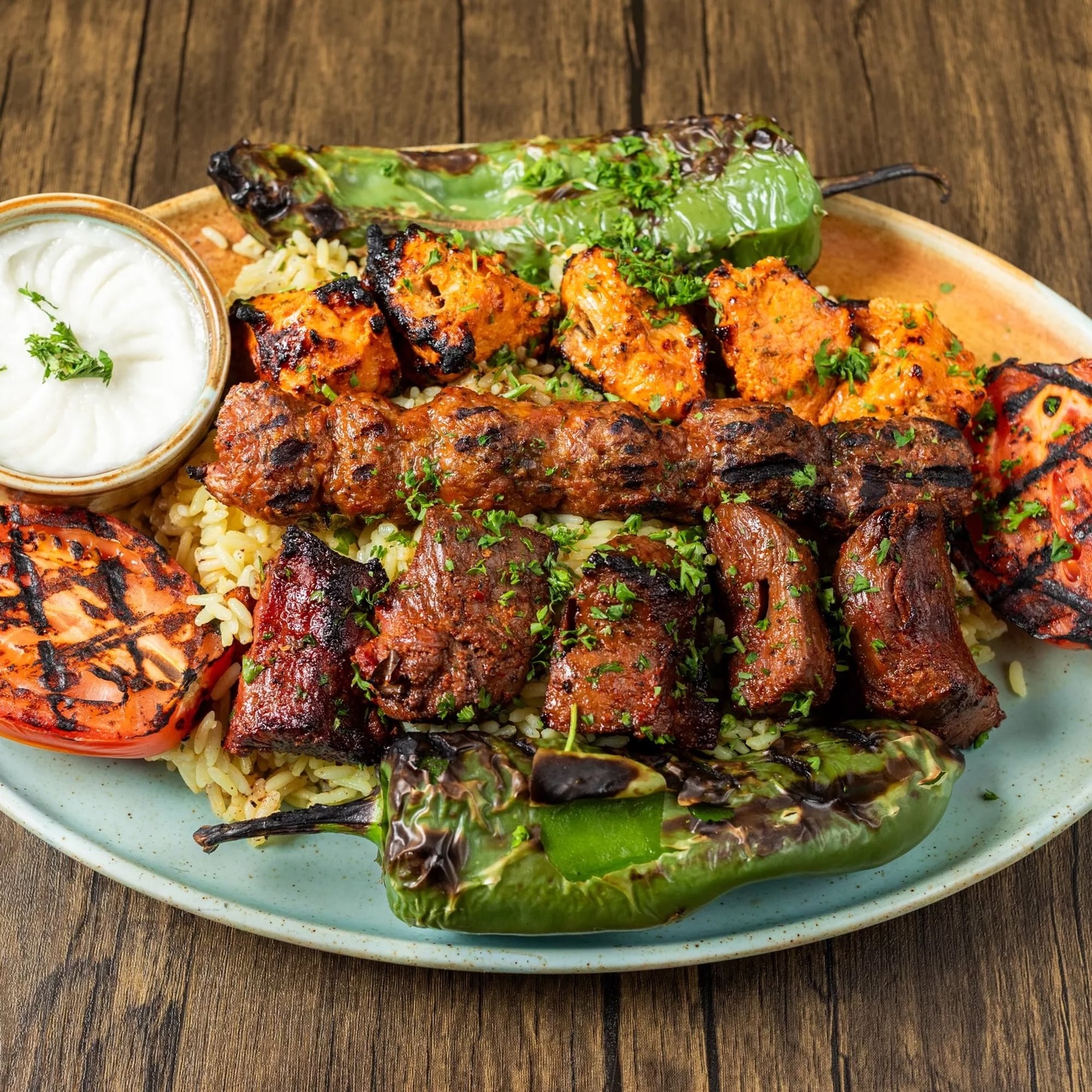 Combo for Two Platter