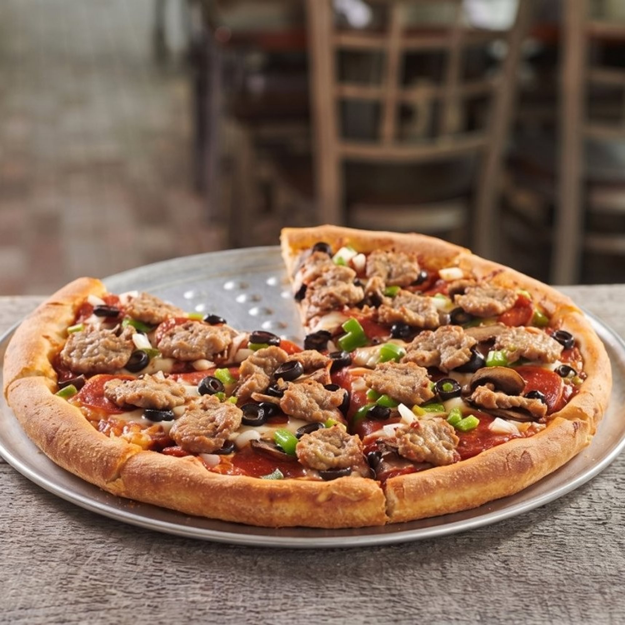 Small 10" Deluxe Pizza