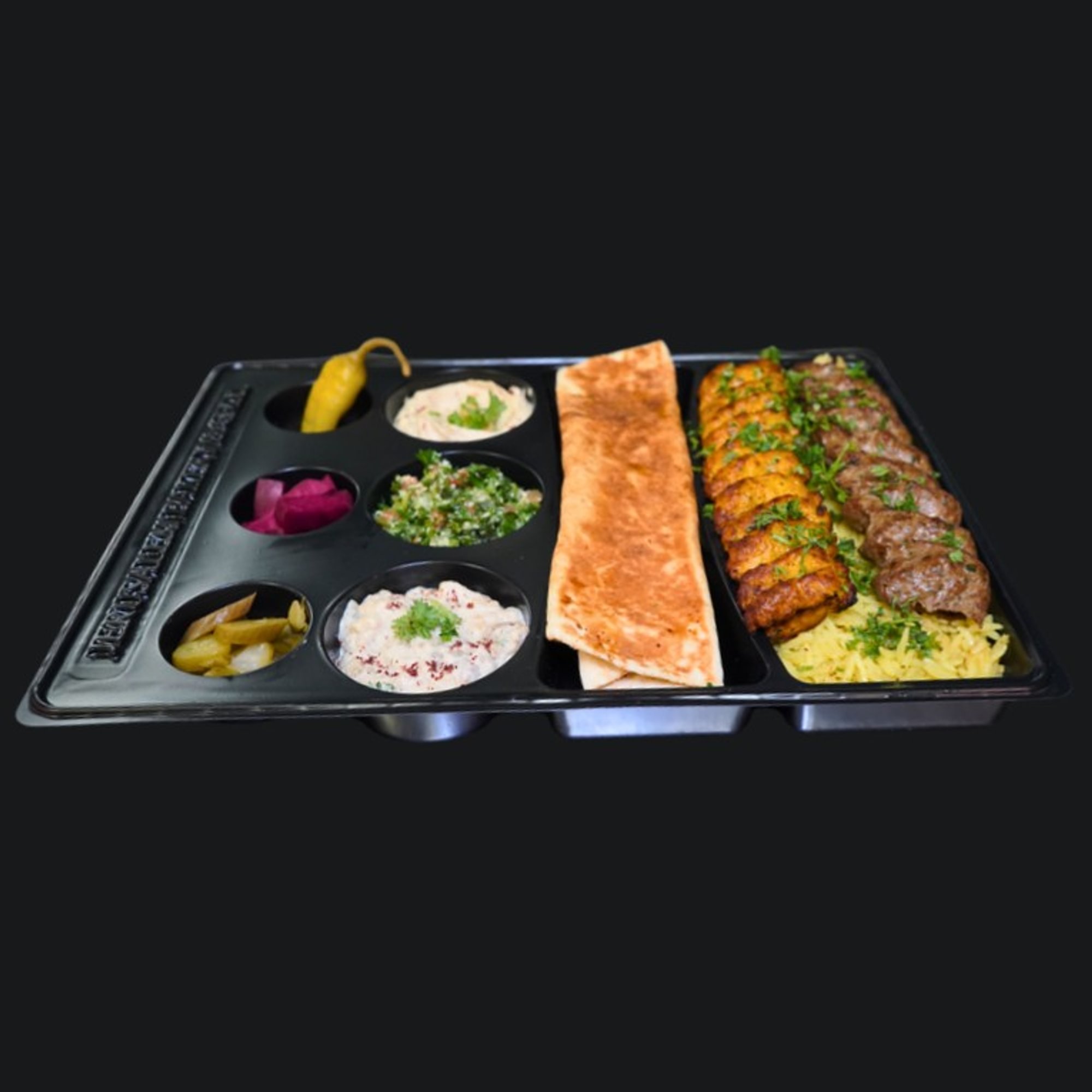 Spicy Mix Kabob Platter