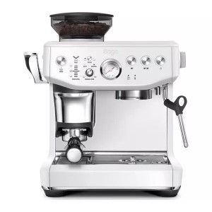 Sage Barista Express Impress Espresso Machine SES876SST4GUK1 - White
