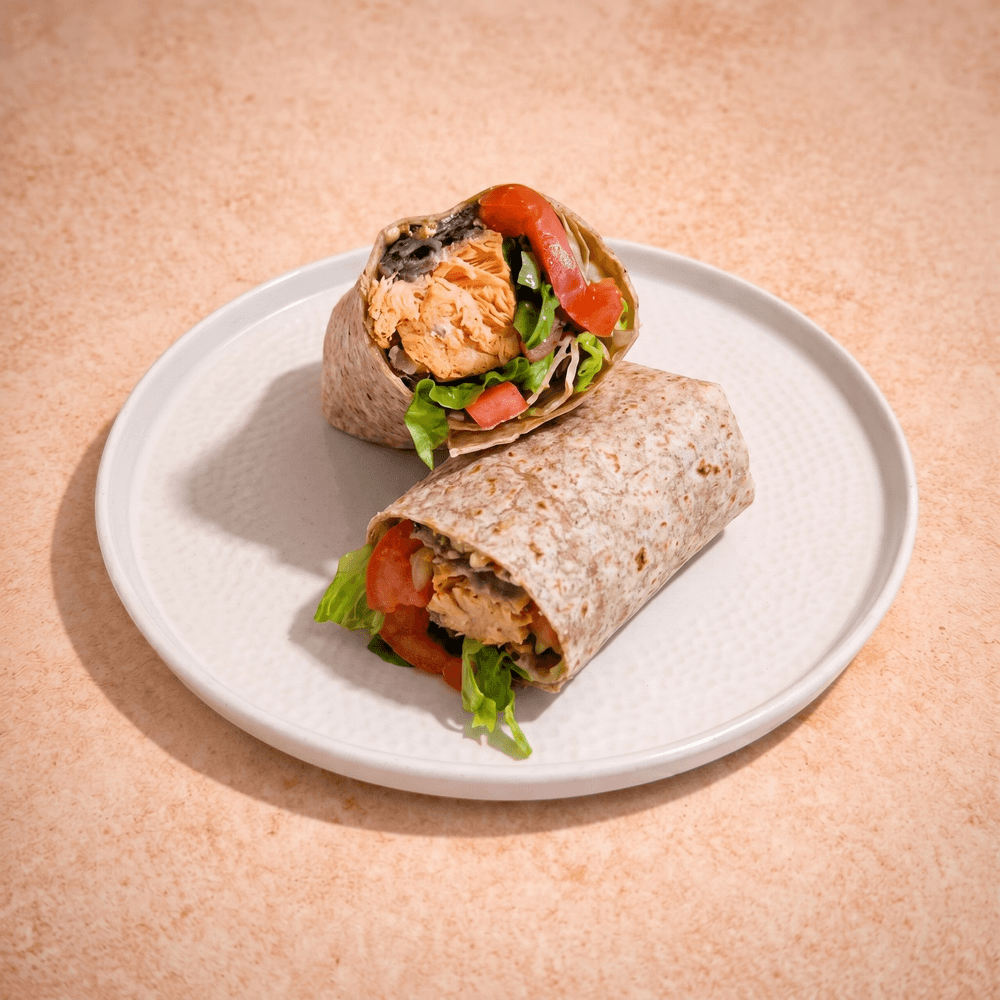 Baked Salmon Wrap