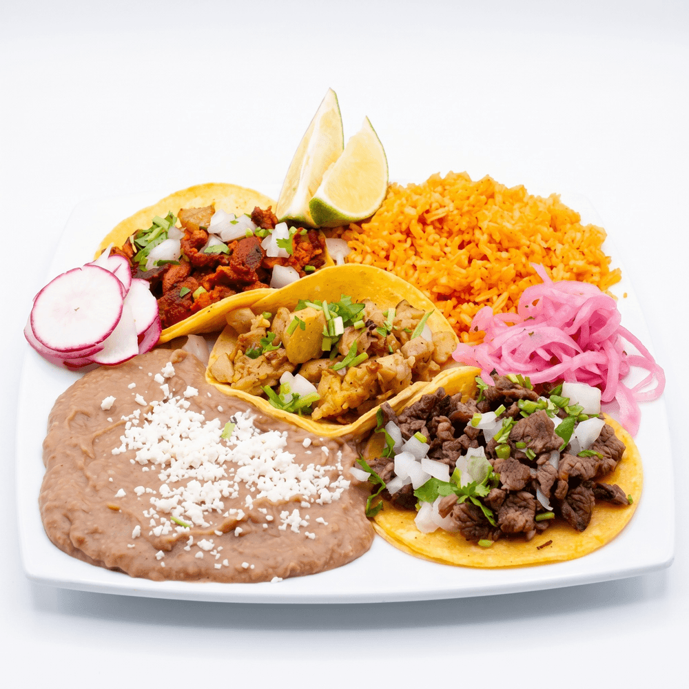 Meat Taco Plate Lunch
