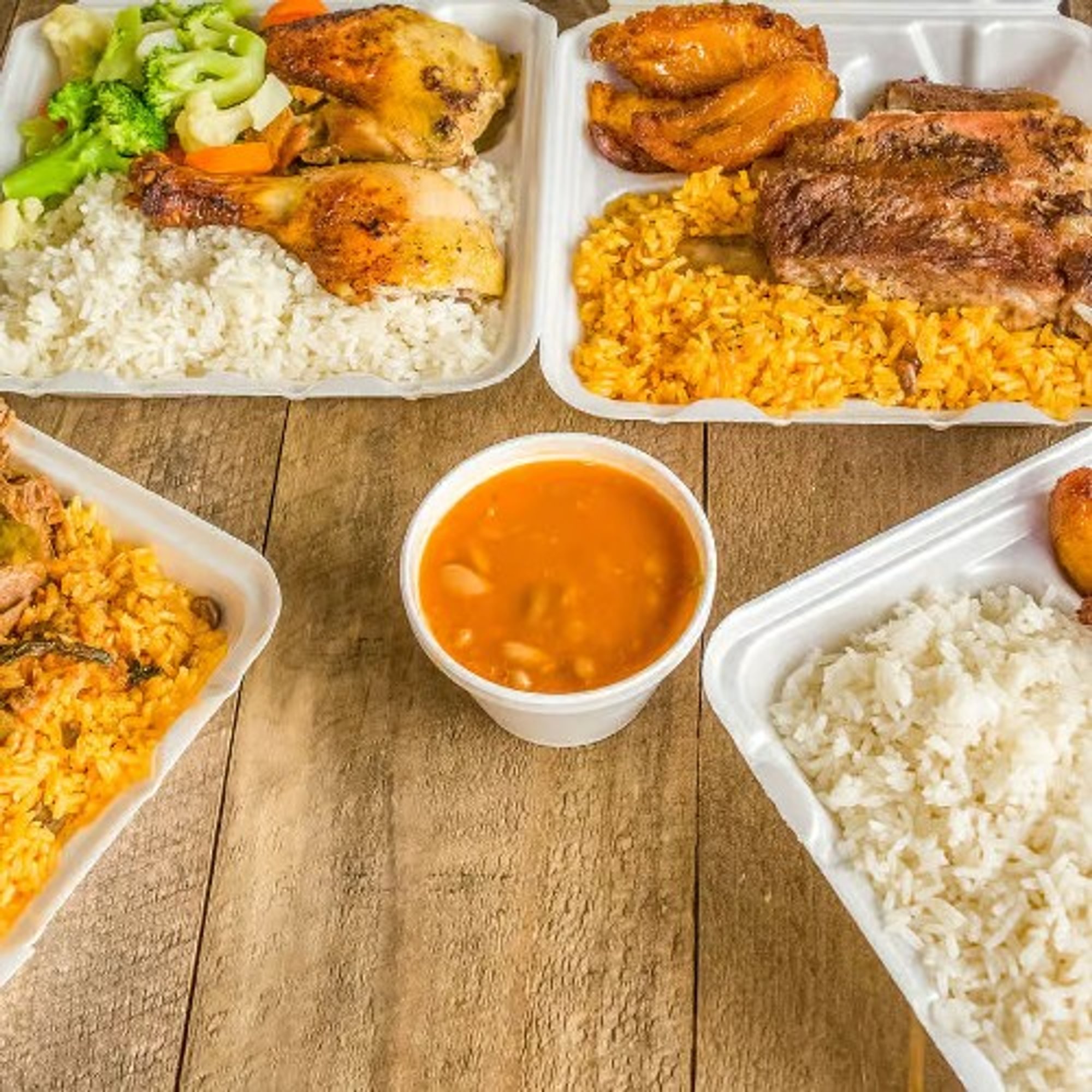 Lunch Special with White Rice