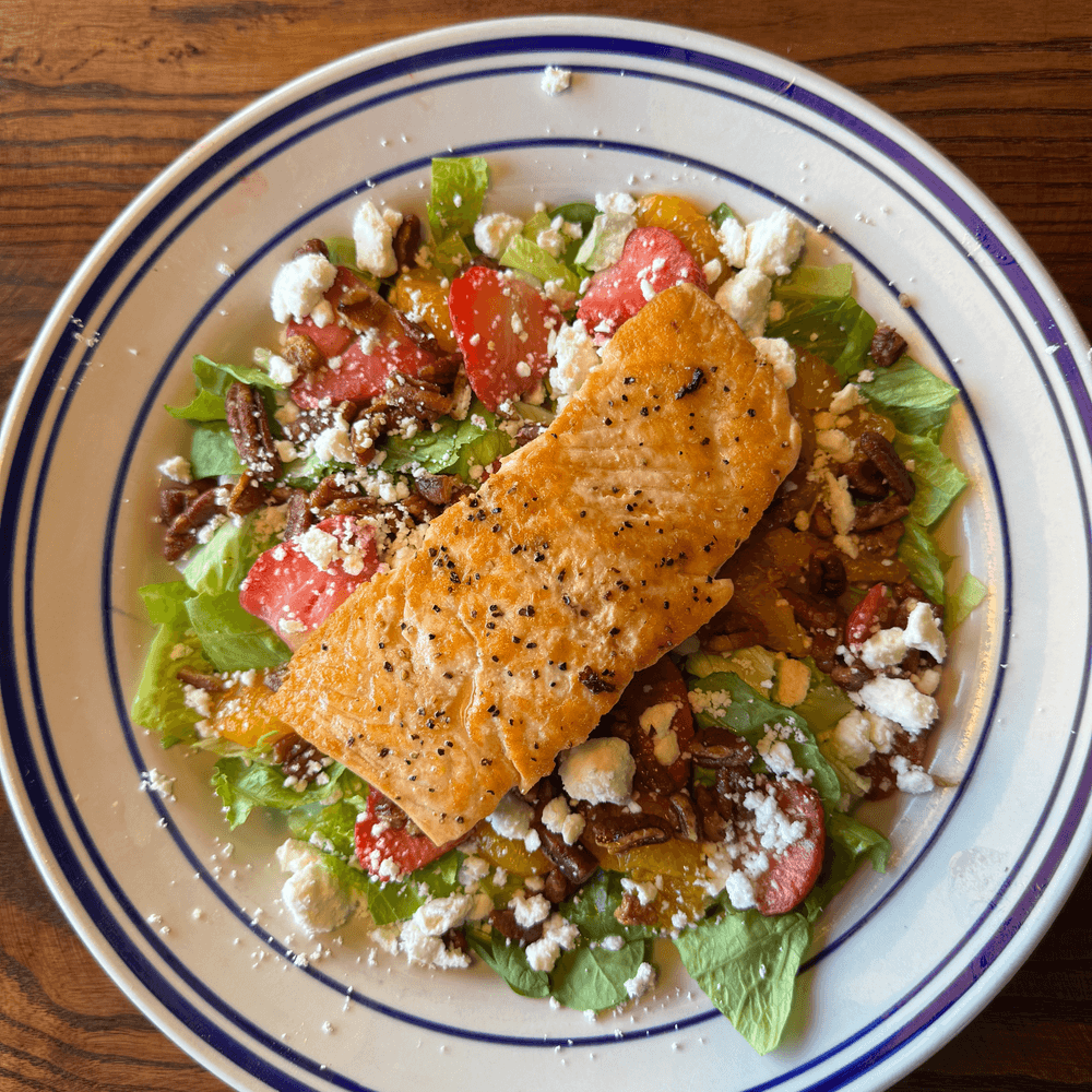 Salmon Strawberry Salad