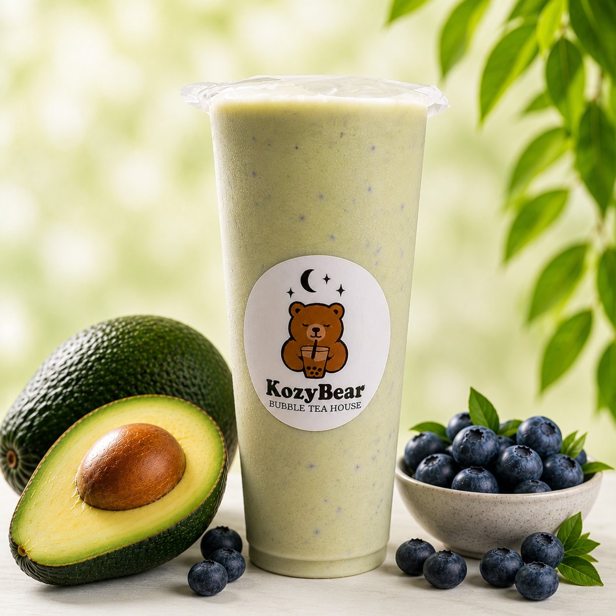 Blueberry Avocado Smoothie