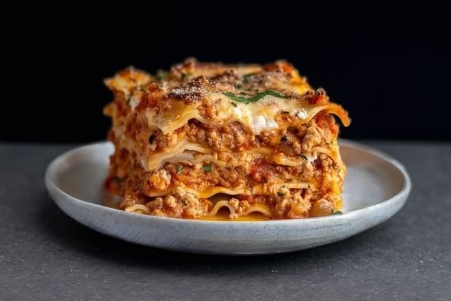 Grace's Famous Meat Lasagna