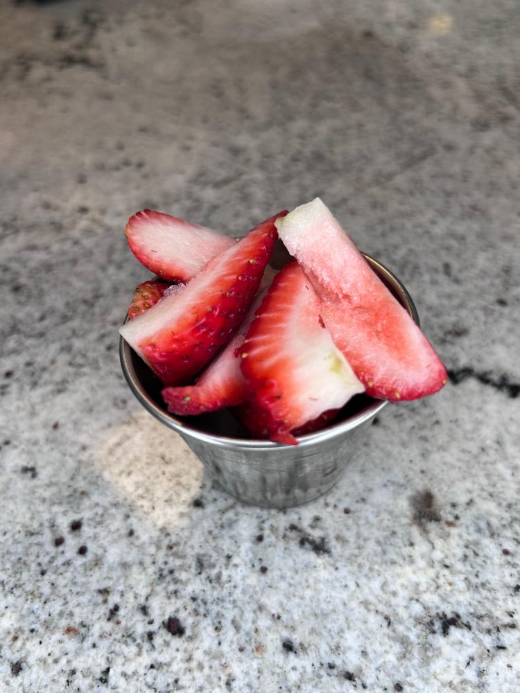 Side Ramekin Strawberries
