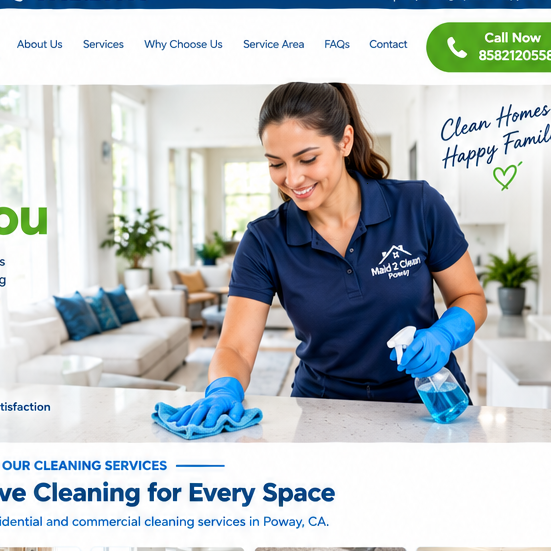 Maid 2 Clean Poway
