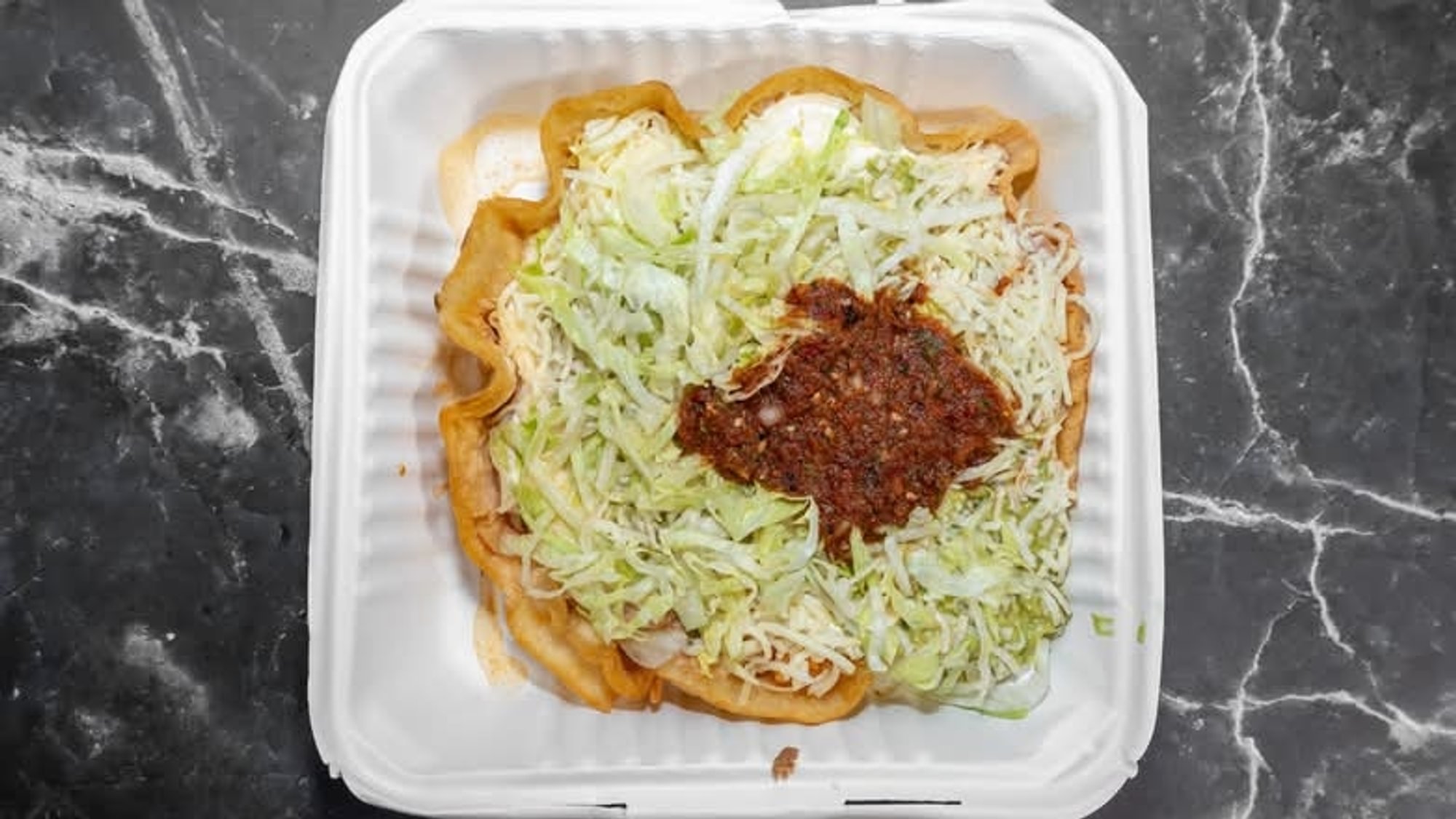 Super Vegetarian Tostada Specialty