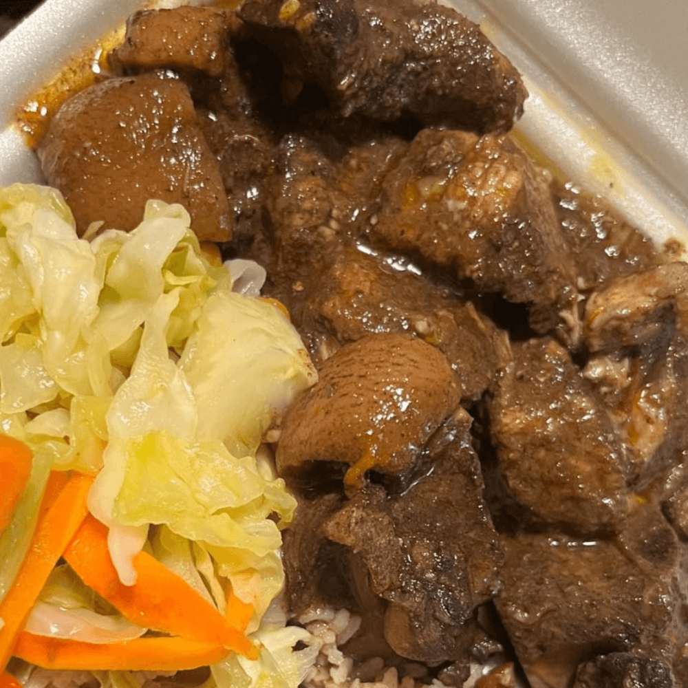 Brownstew Pork Plate