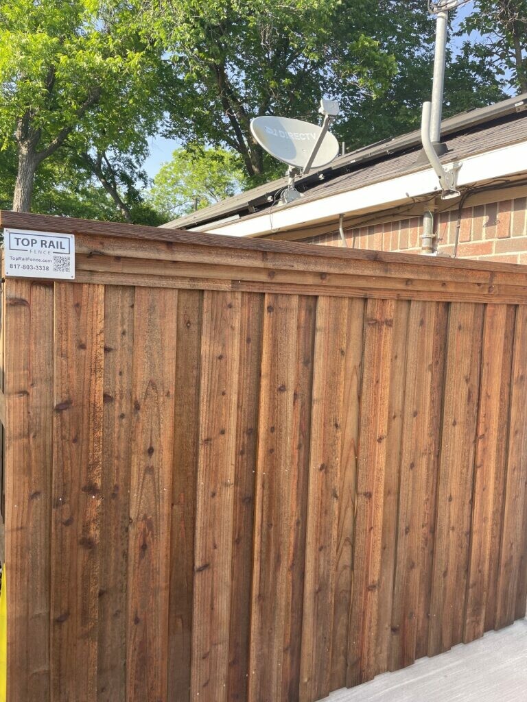 Top Rail Fence Fort Worth Image