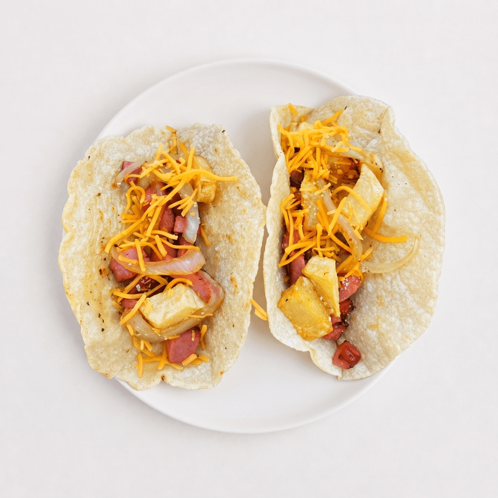 Sausage and Egg Taco