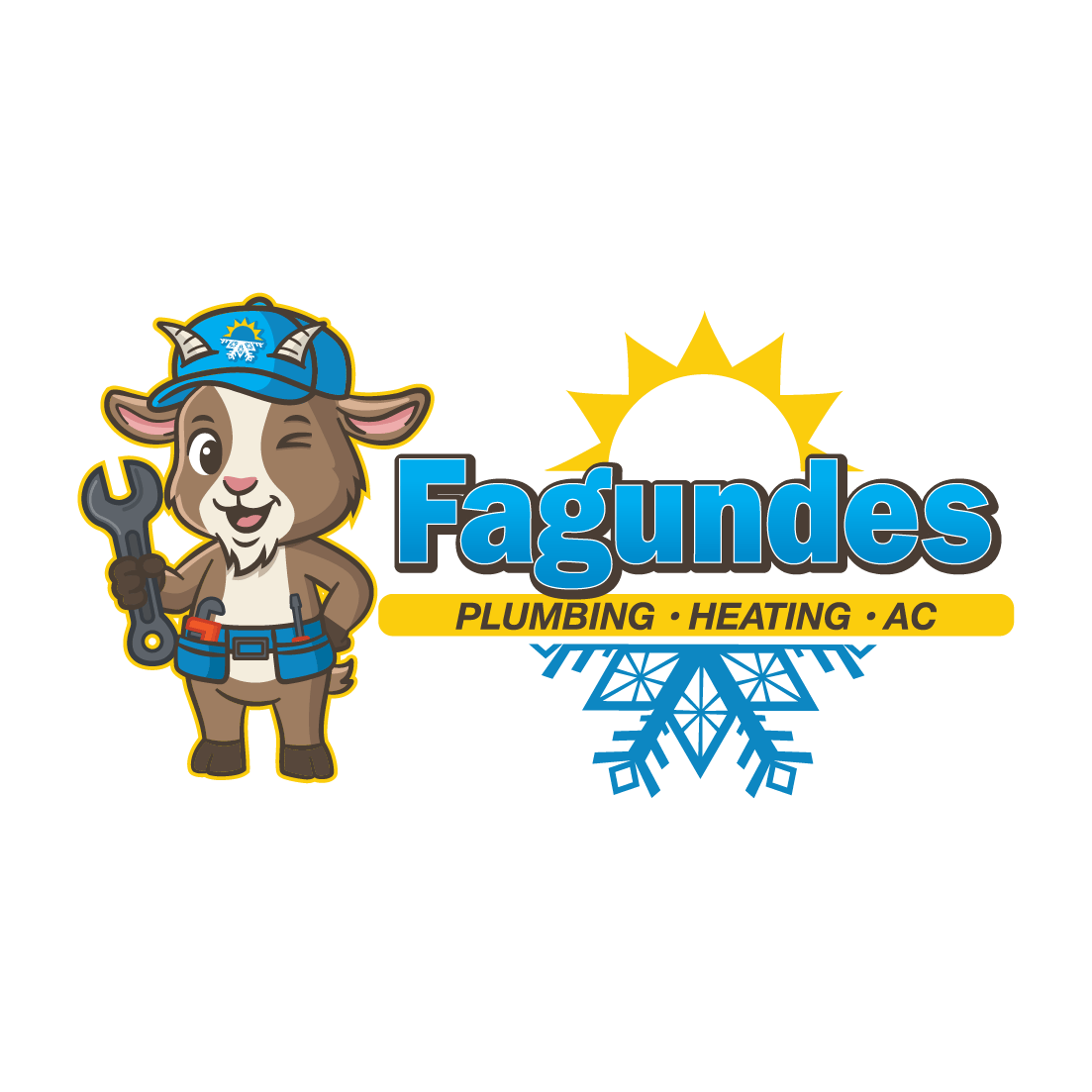 Fagundes Plumbing Heating AC Logo