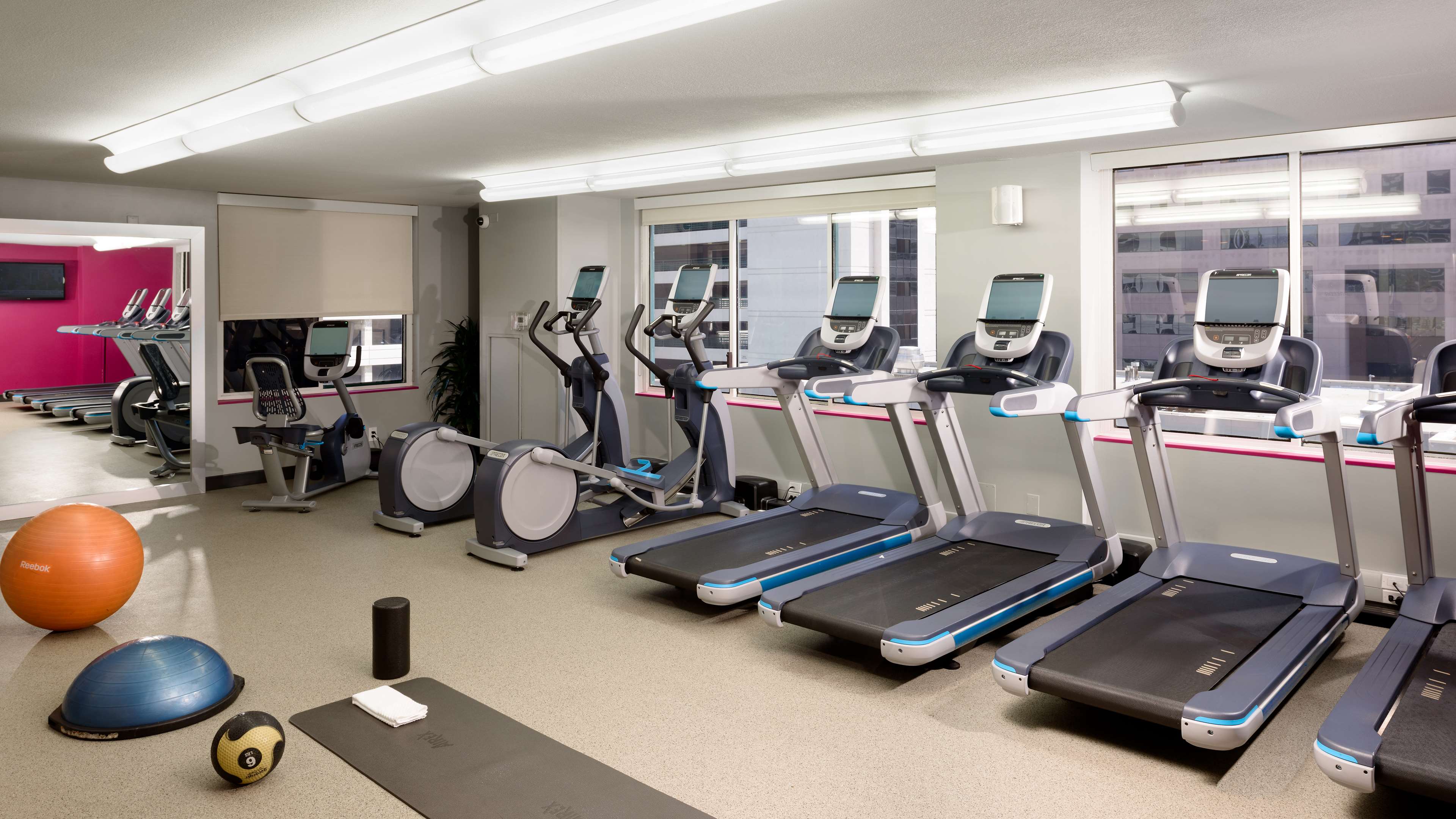 Health club  fitness center  gym