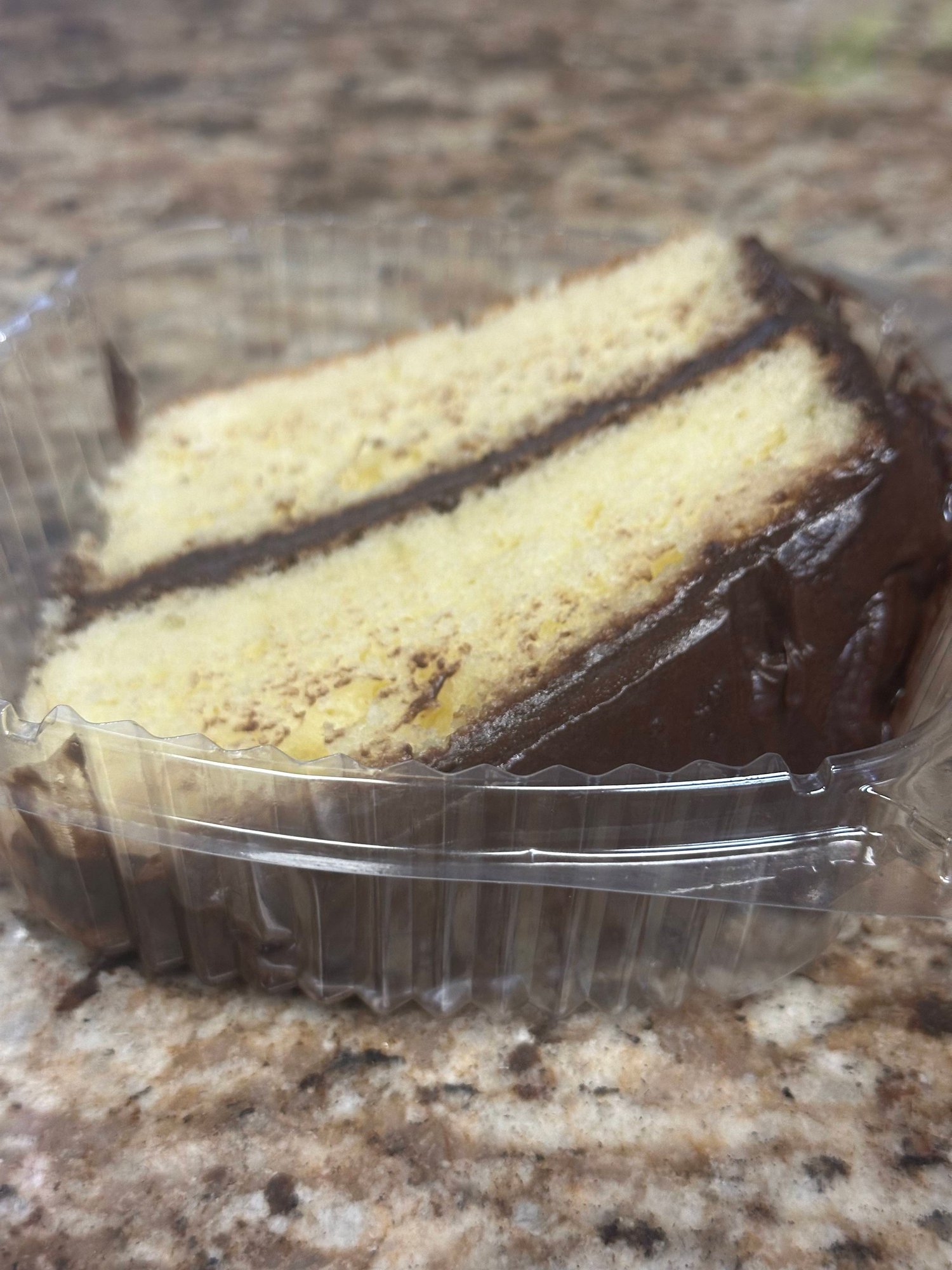 Yellow Chocolate Cake