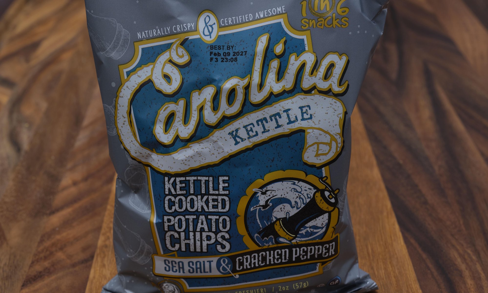 2 oz Bag Carolina Kettle Salt & Pepper