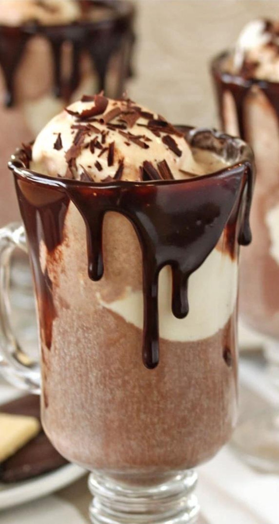Iced Chocolate with Ice Cream