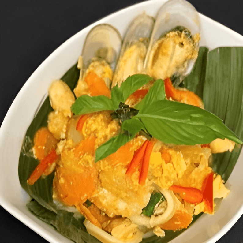 Hor Mok Talay (Seafood Curry)