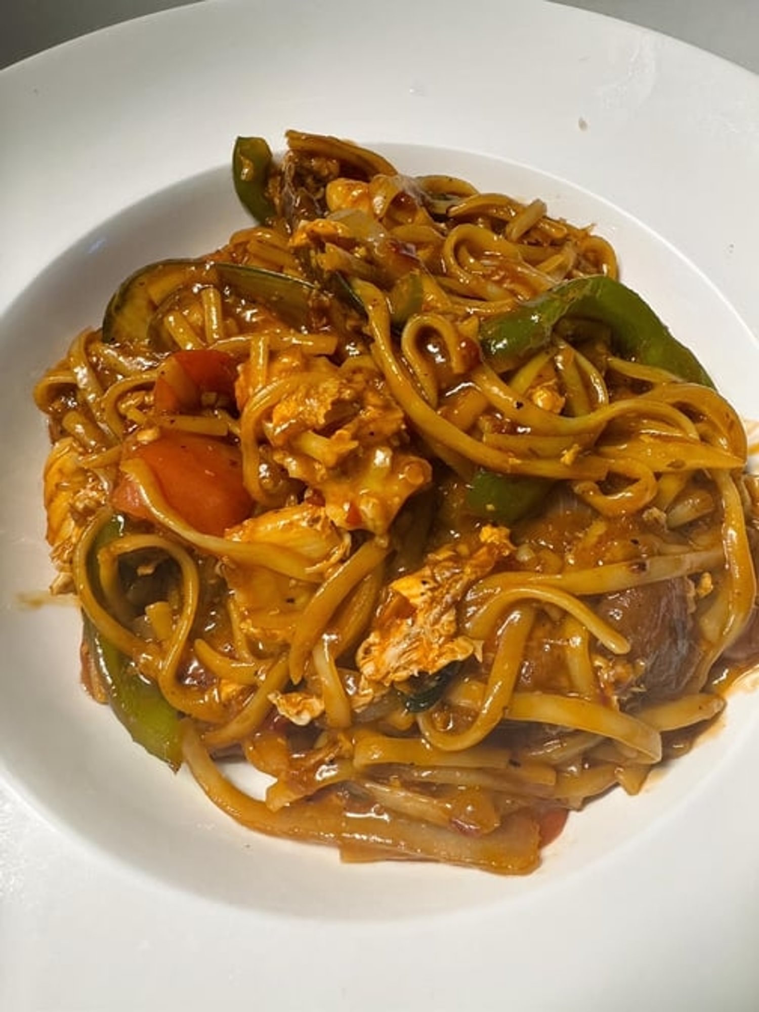 Basil Spaghetti Noodle