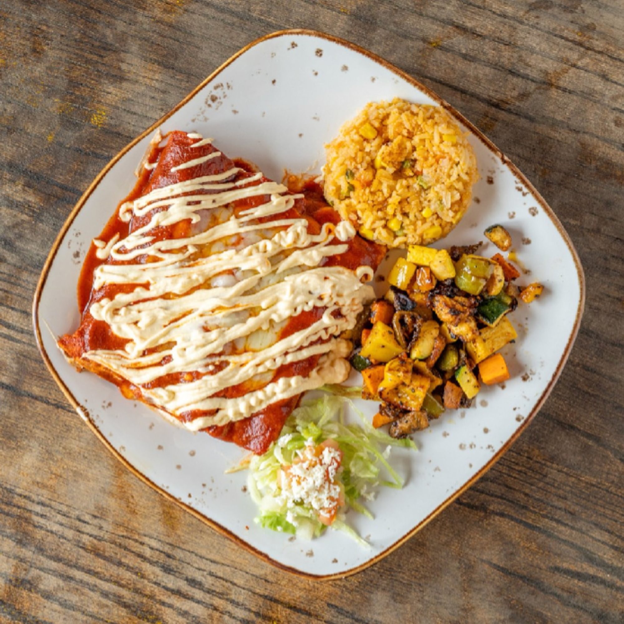 Enchiladas Rojas