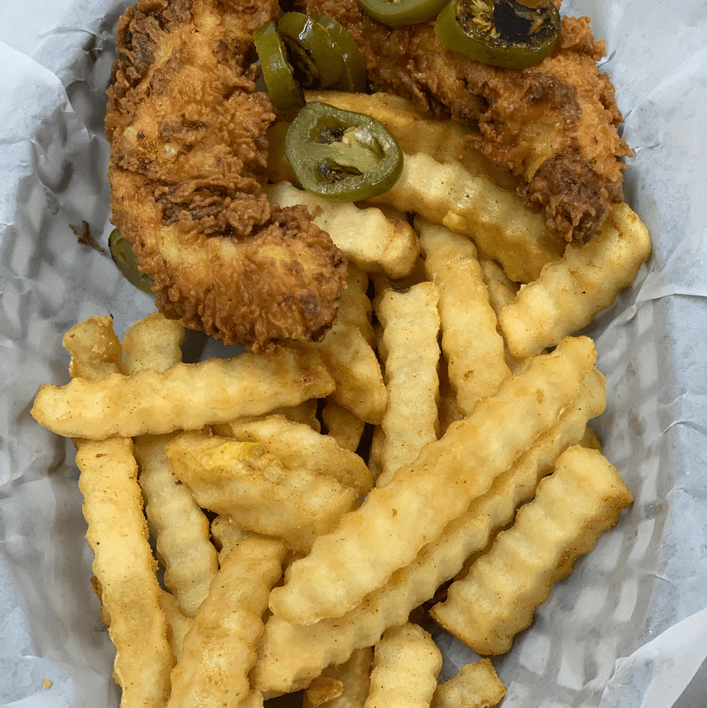 Chicken Tenders with Fries, Reg Or Spicy