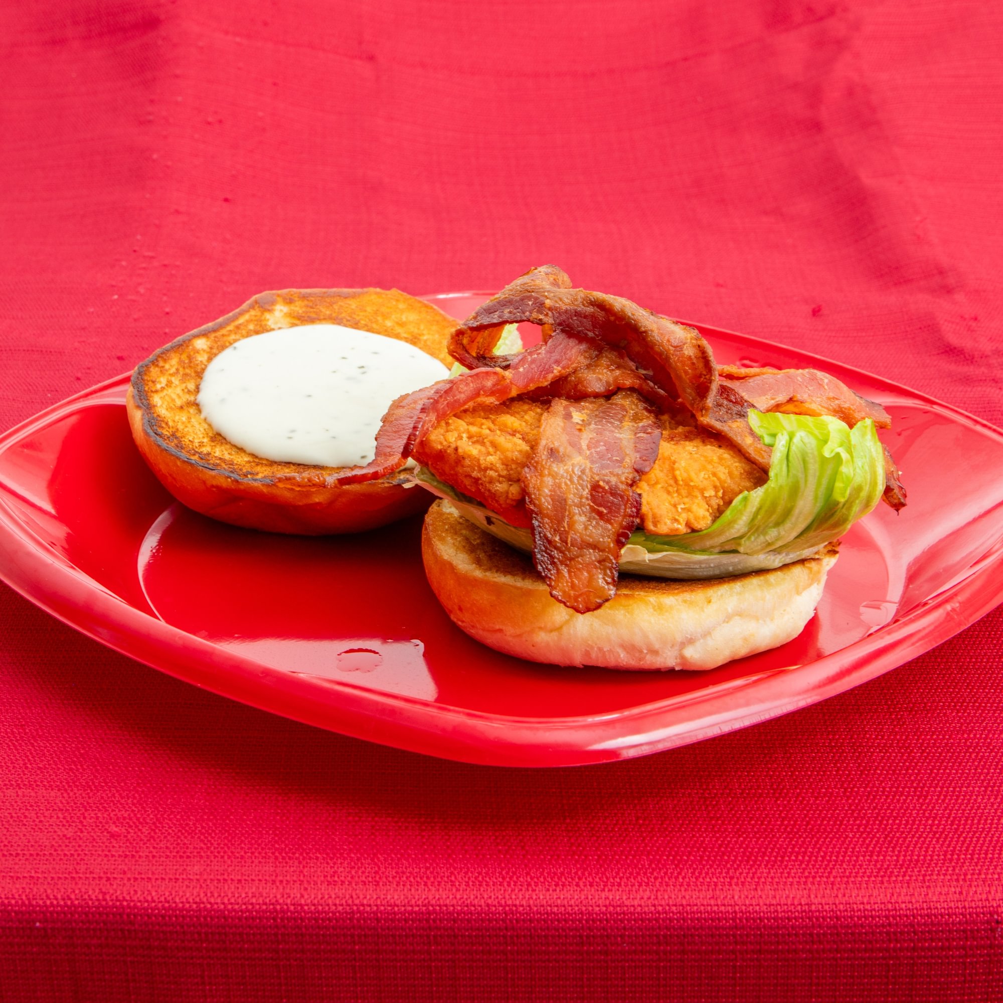 Crispy Chicken BLT Sandwich