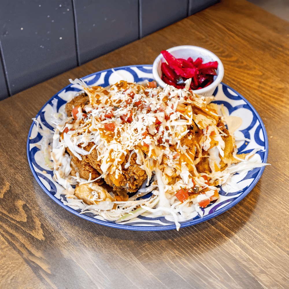 Pollo Con Tajadas