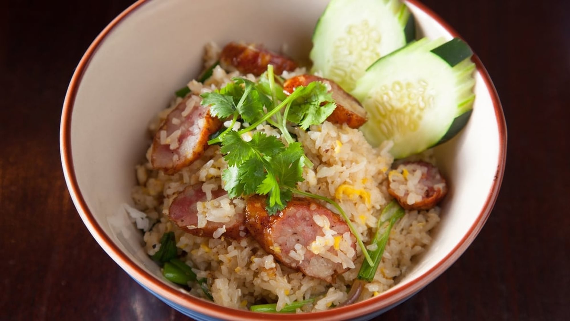 Khao Pad Sai Krok - Thai Sausage Fried Rice