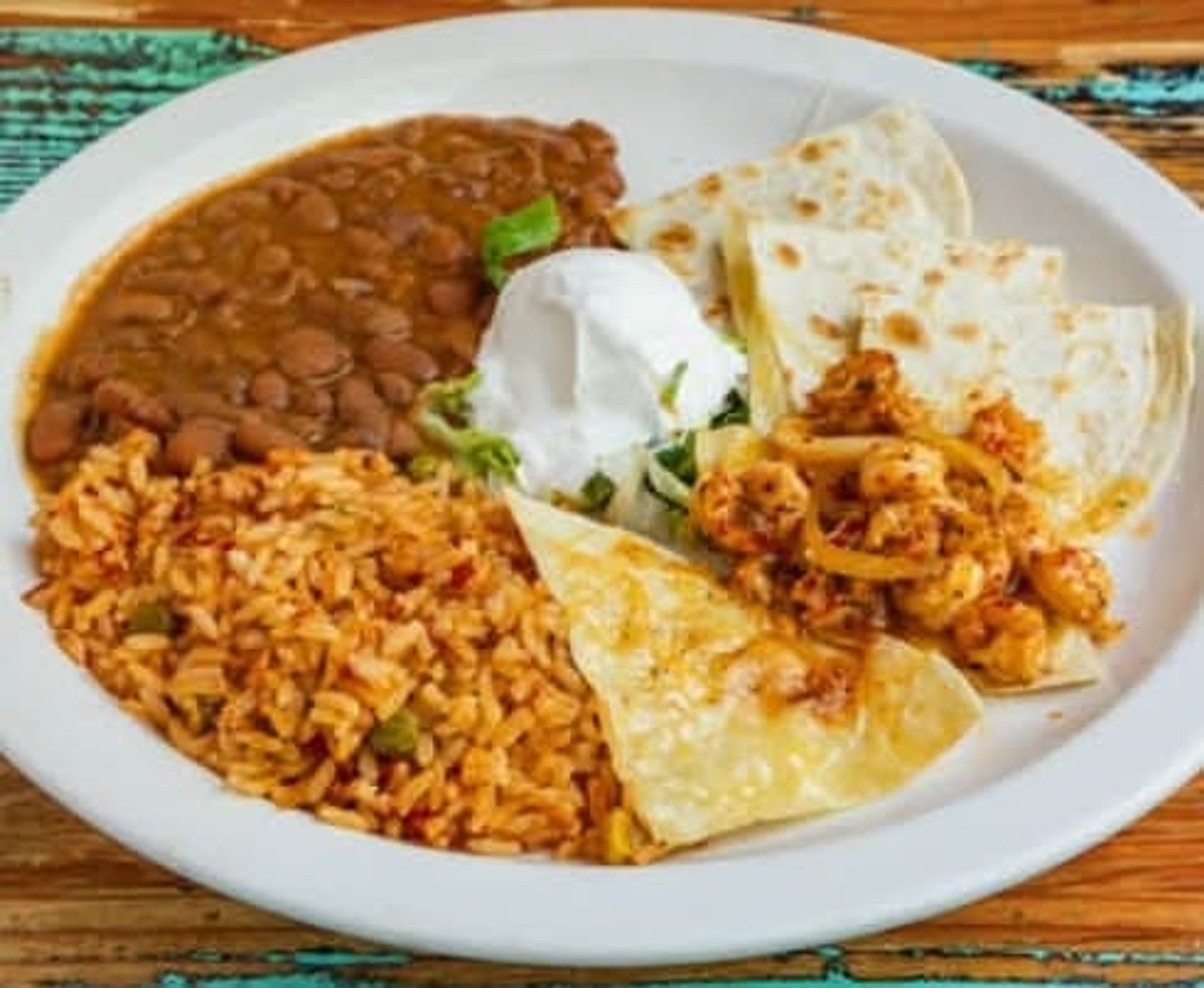 Seasonal Fish Quesadilla
