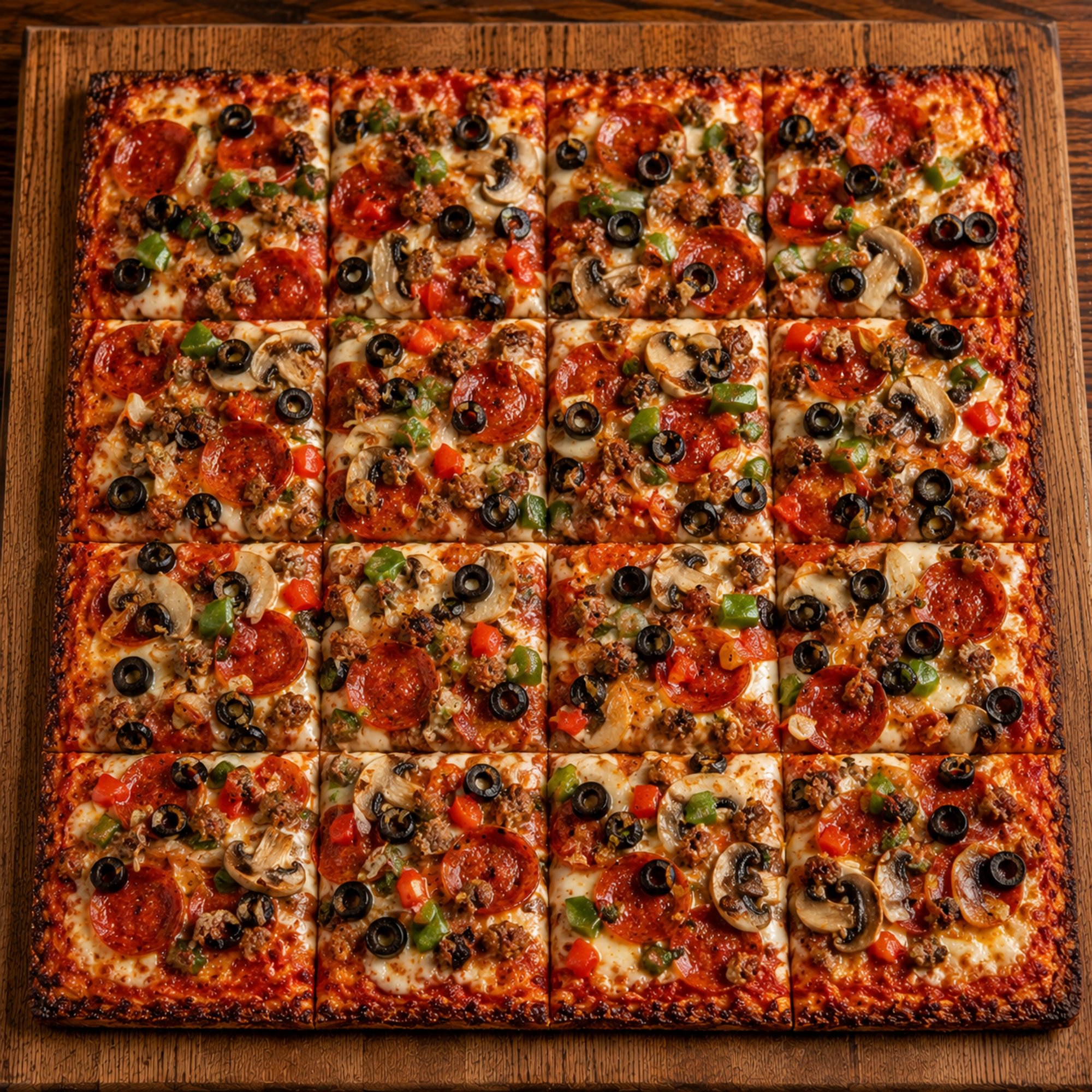 Grandma Supreme Pizza