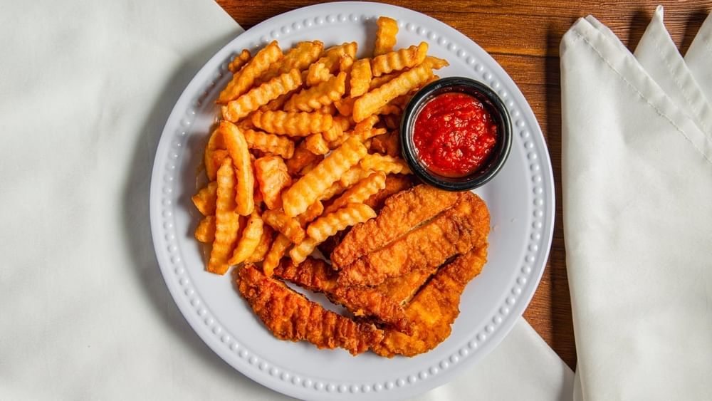 Chicken Nuggets with Fries
