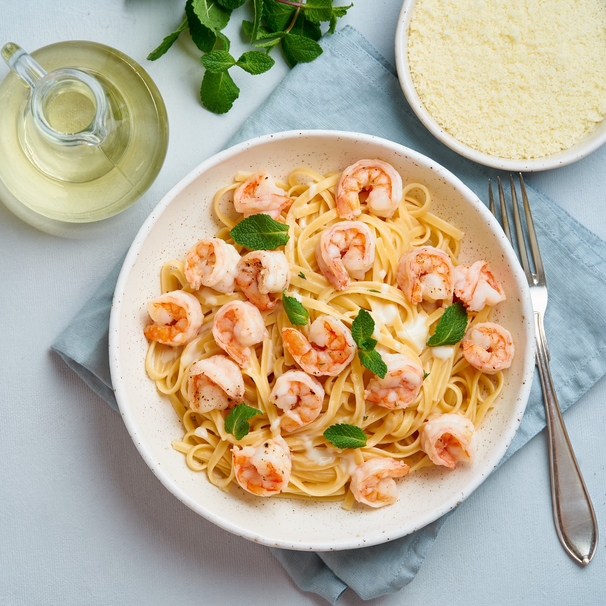 Shrimp Linguine