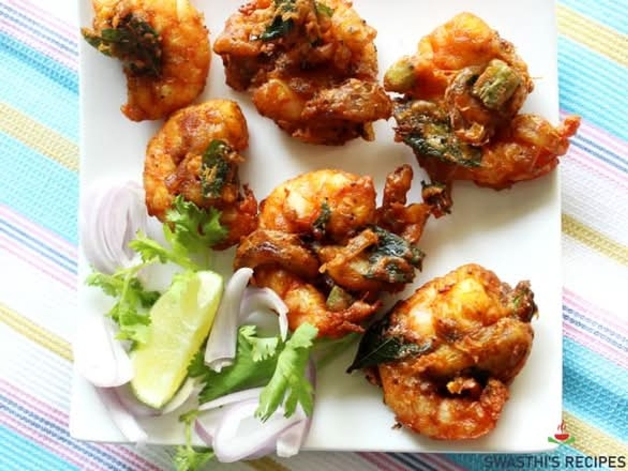 Shrimp pakora