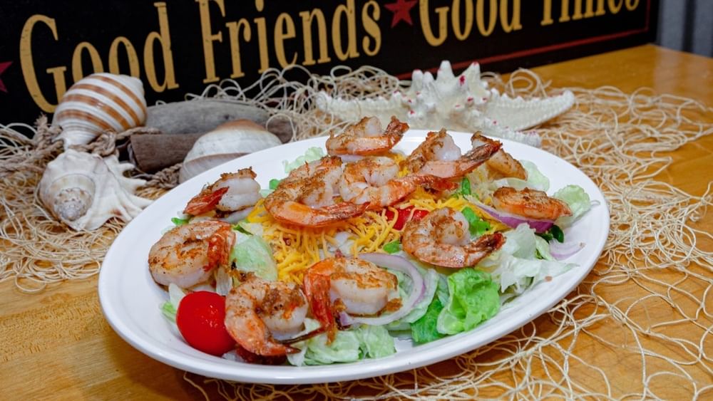 Grilled Shrimp Salad