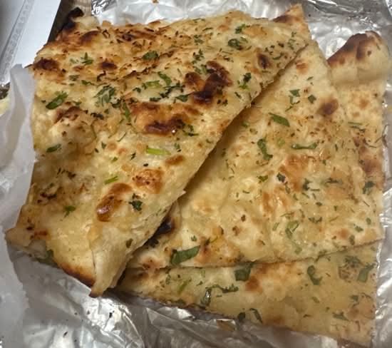 47. Garlic Cilantro naan