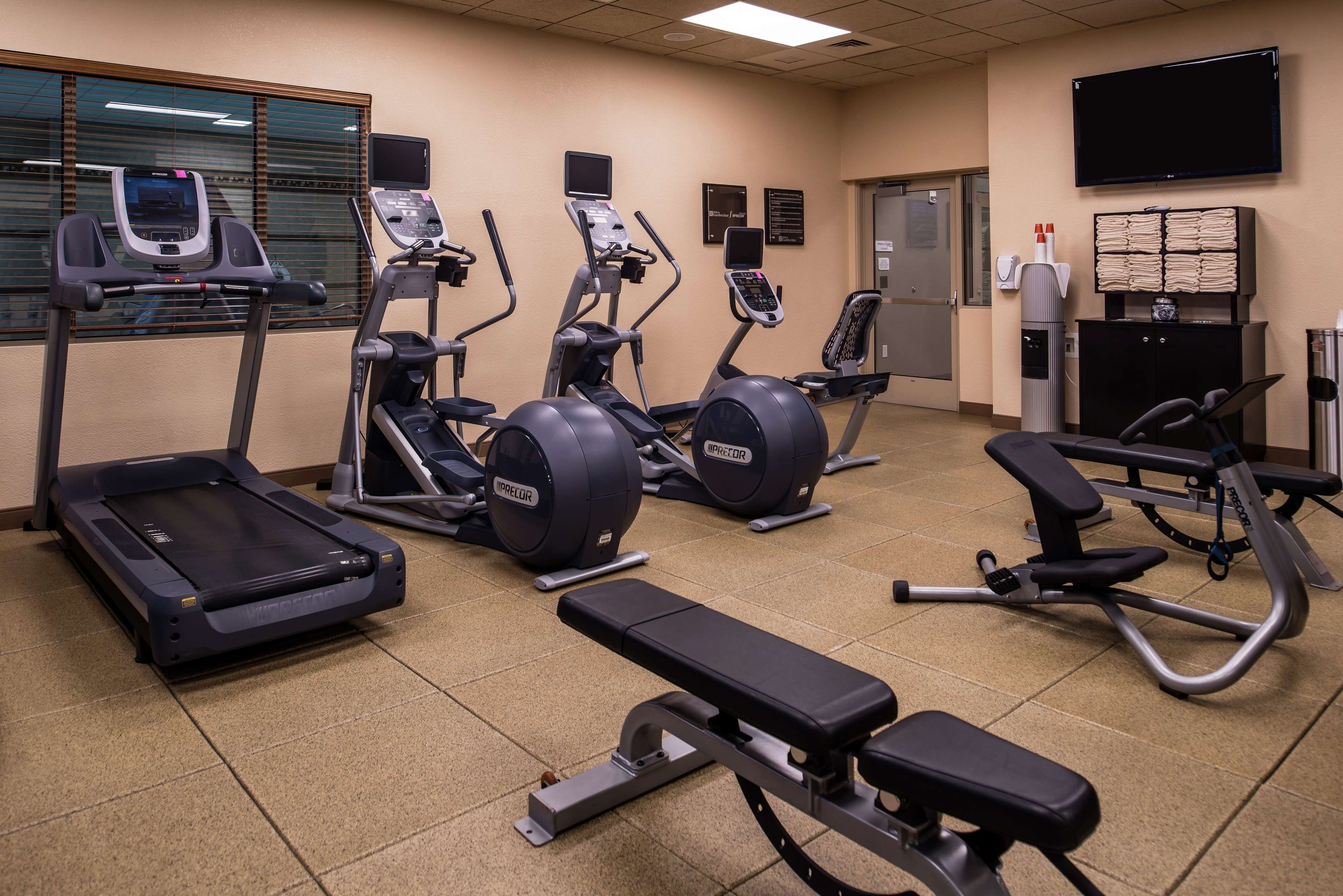 Health club  fitness center  gym