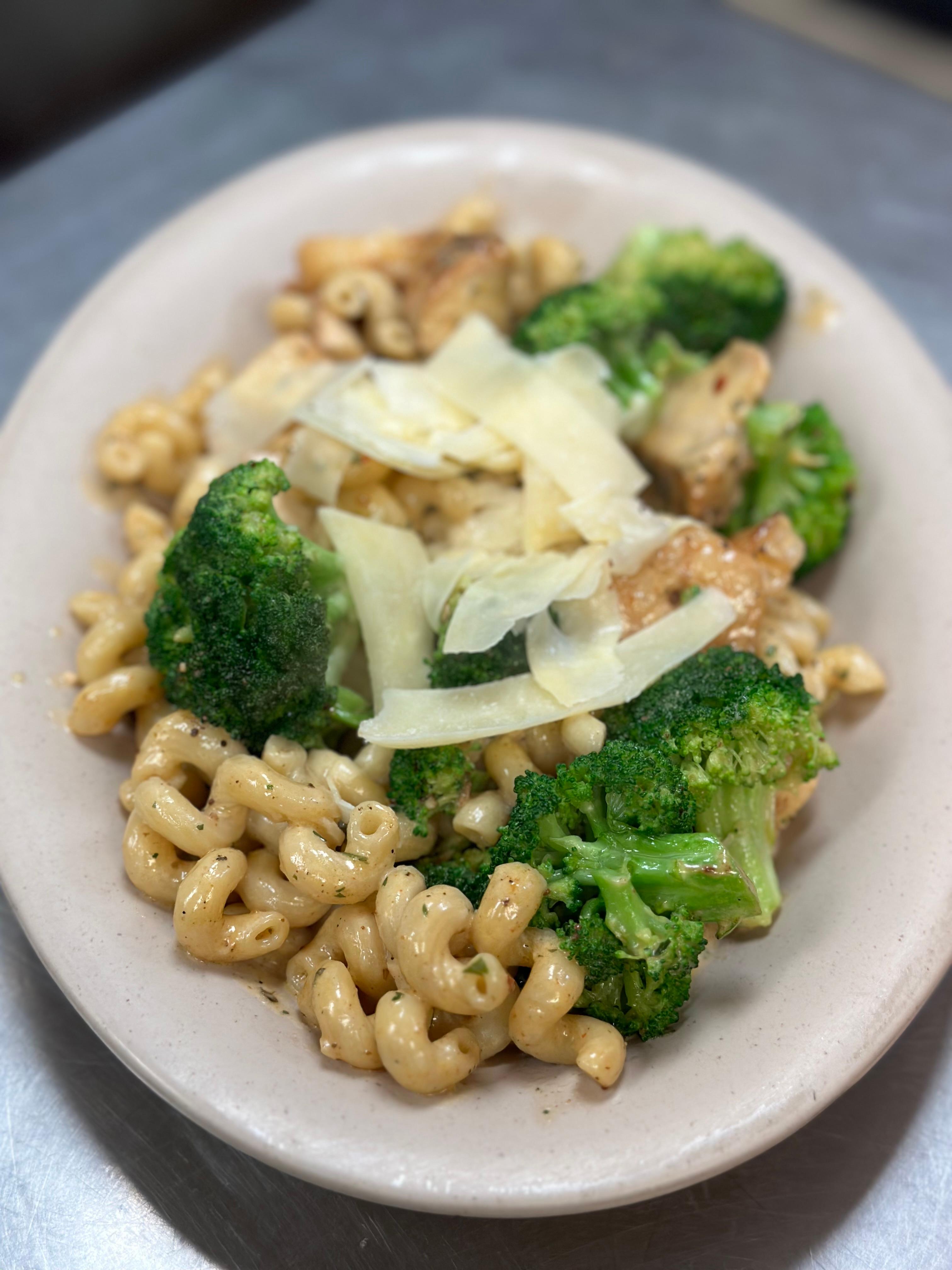 Old Bay Chicken & Shrimp Pasta