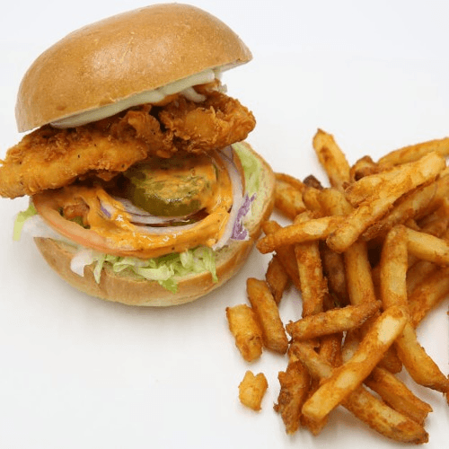 Chicken Sandwich & Fries Combo
