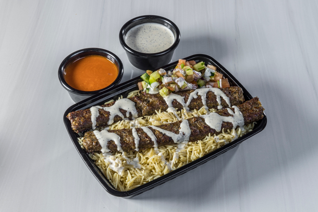 Adana Kebab (Beef) Platter