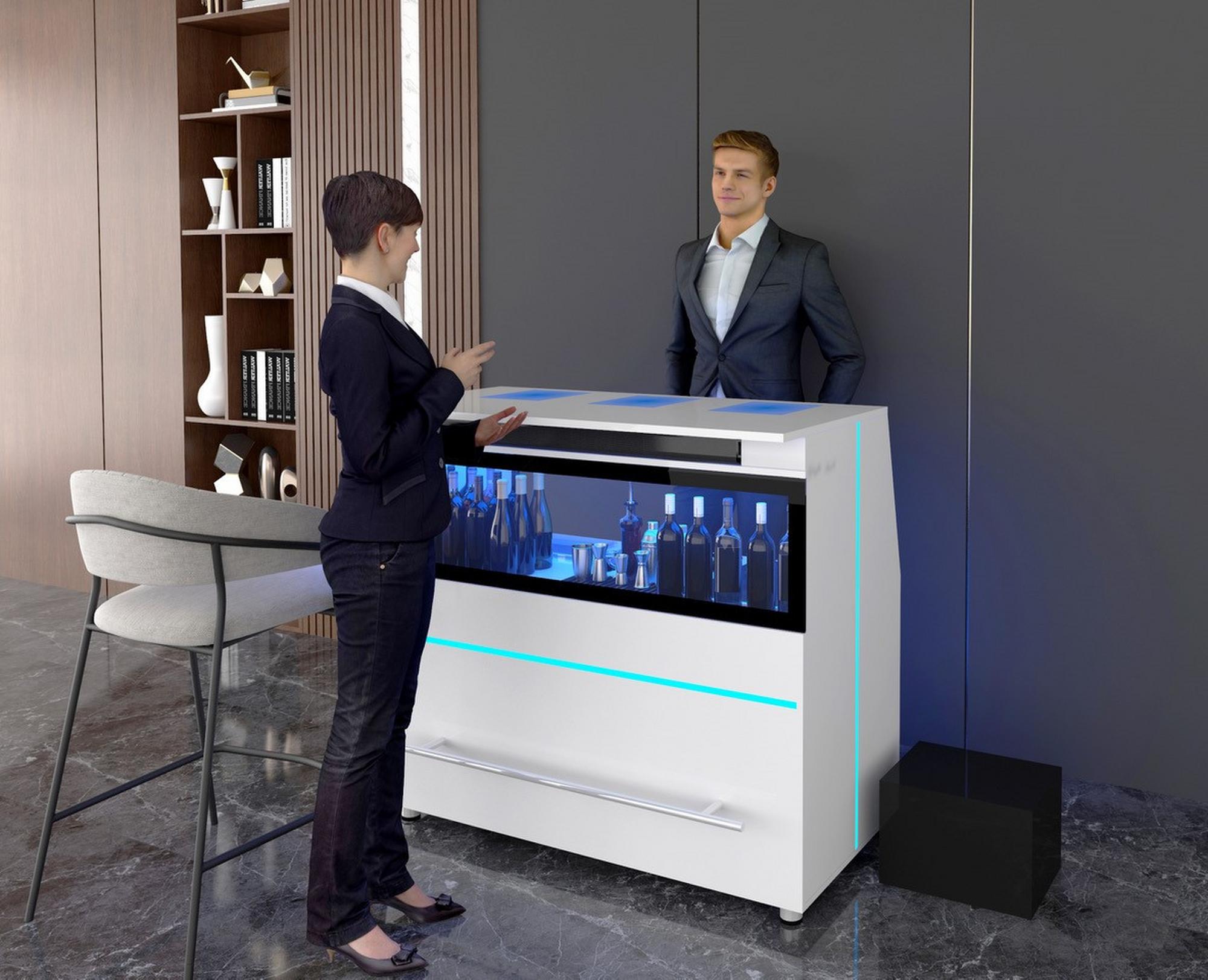 Bluetooth Full Lacquer Bar - White