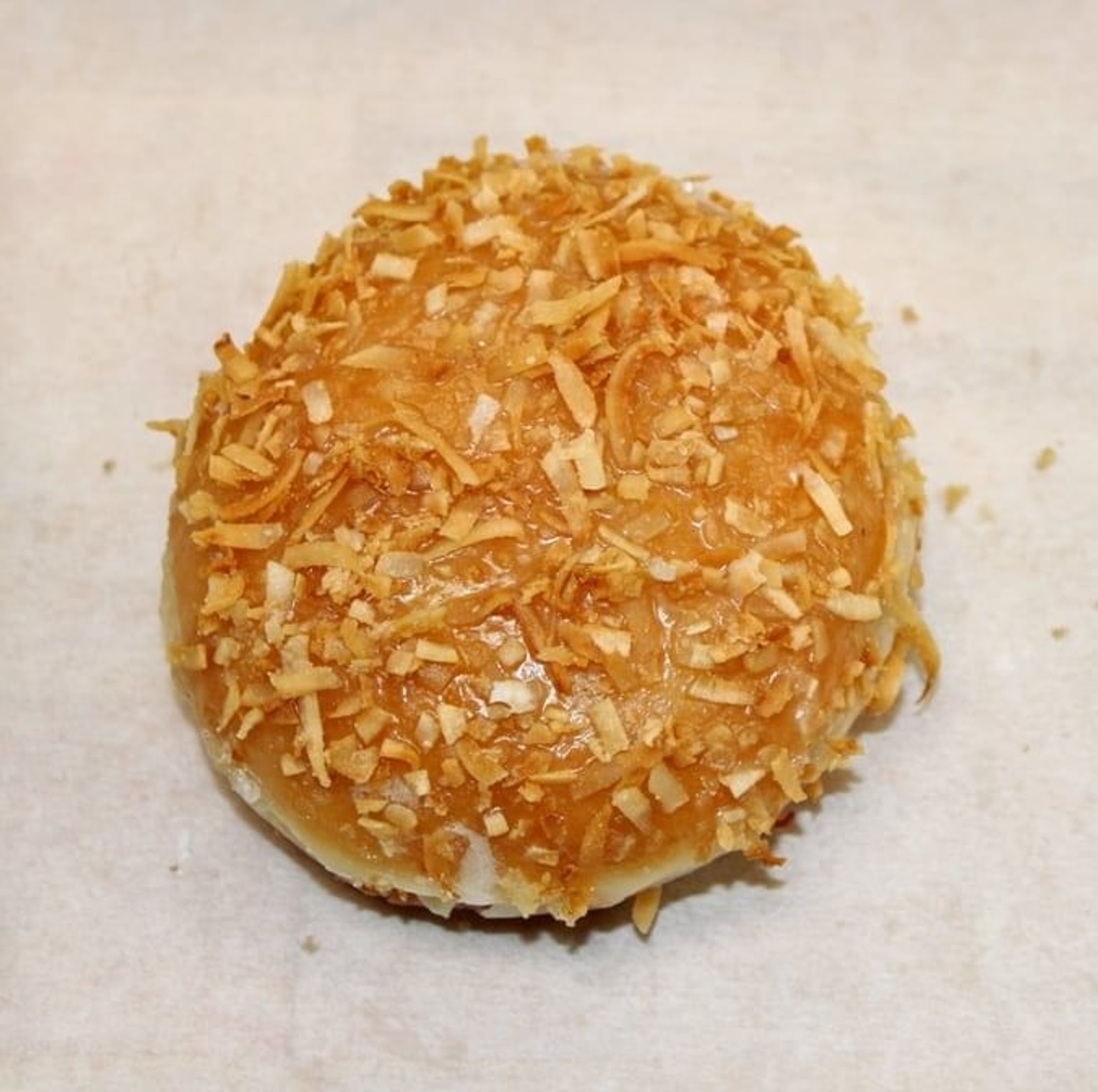 Coconut Cream Filled Donut