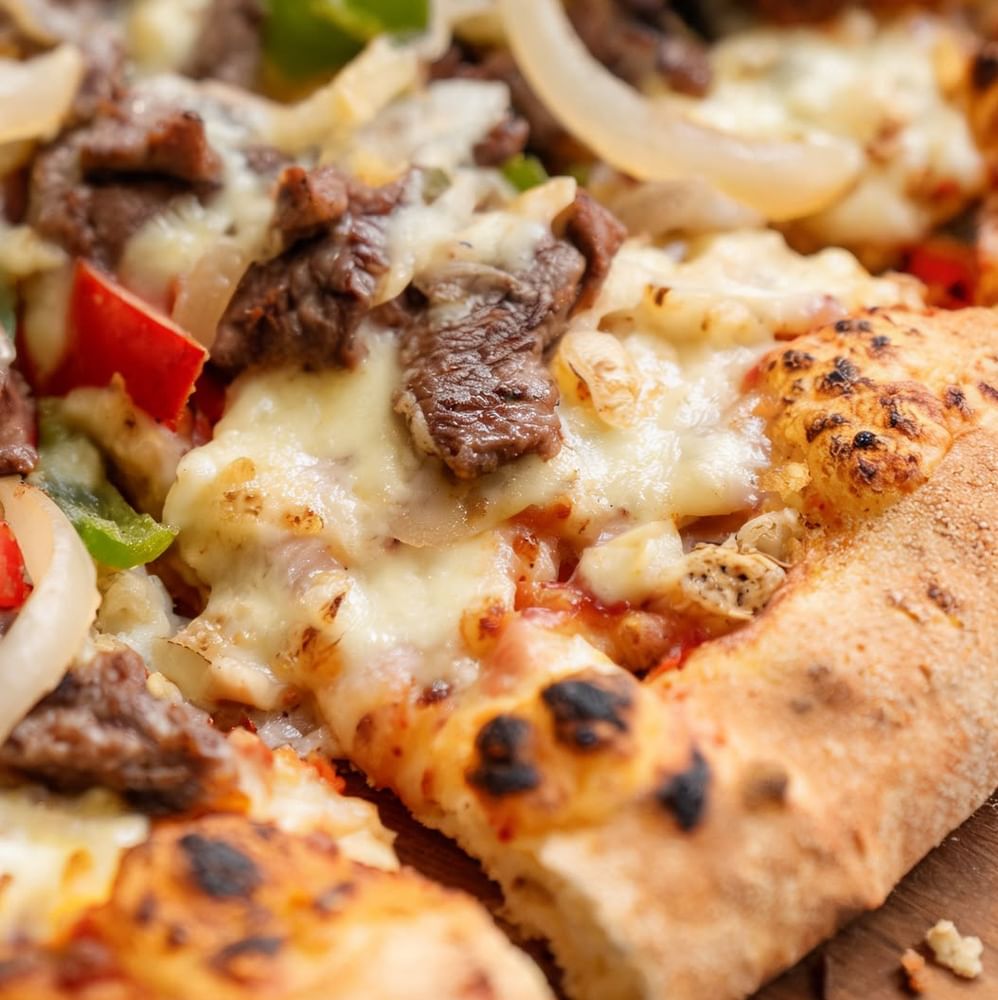 Philly Cheese Steak Pizza