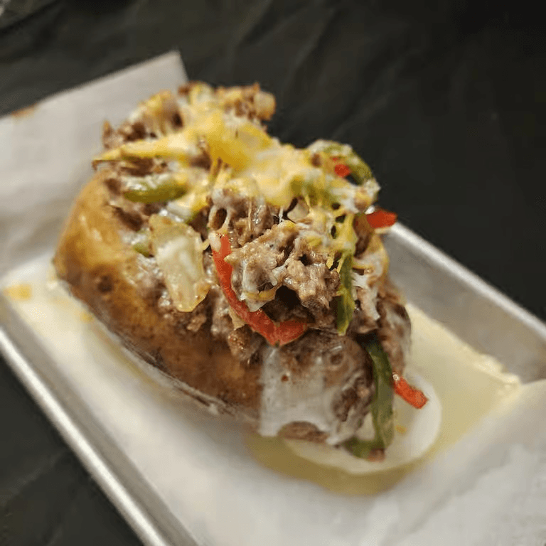 Cheese Steak Spud