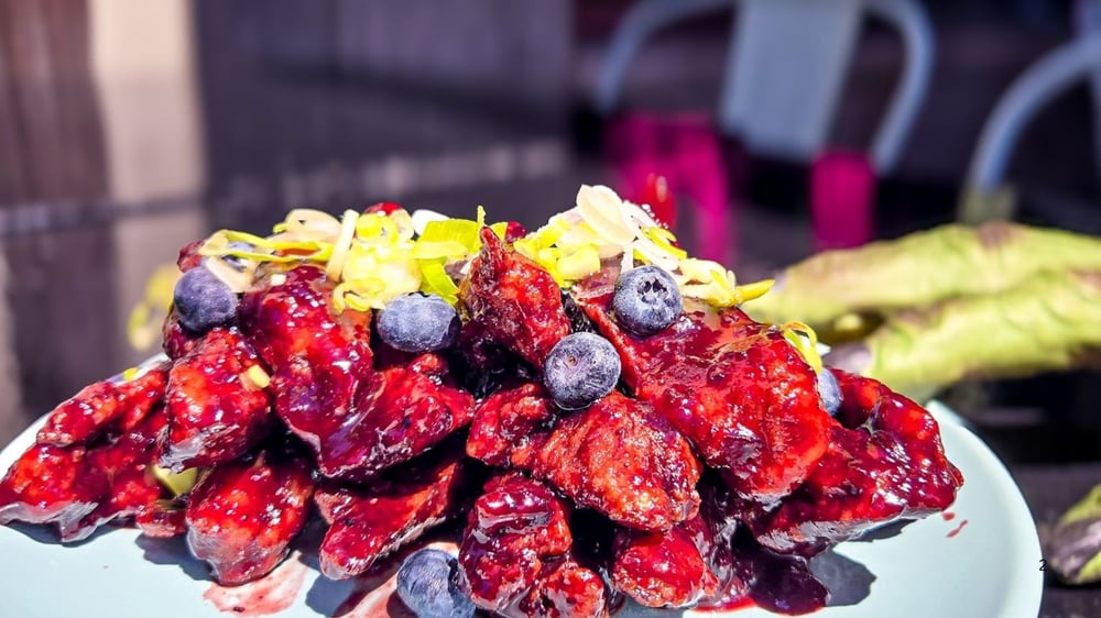 Blueberry BBQ Wings